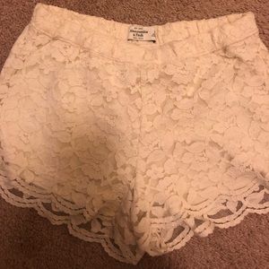 Lace shorts